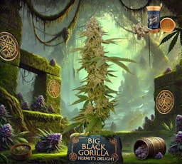 Big Black Gorilla (H) - Hermit's Delight - 3.5g Big Buds Pre-Packaged T2