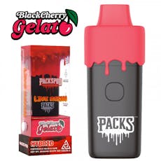 Packwoods - Terp Enhanced Live Resin Packspod - Black Cherry Gelato (H) 2000mg