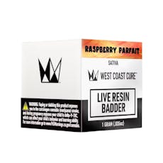 West Coast Cure - Durban Cookies (Sativa) Live Resin Badder 1g