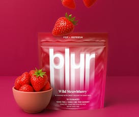 Wild Strawblurry - 10pk/10mg ( 1:1 THC:CBD)