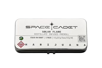 Stuck in Orbit | Solar Flare | Distillate Infused Pre-roll Pack 0.7g (5ct)
