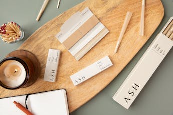 ASH | Organic 32pk Cones | Tan