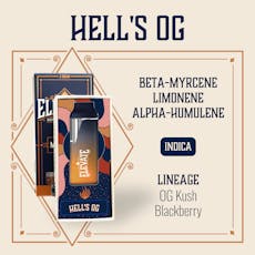 Elevate: Vape | Lemon Cherry Gelato | Mini-E-Bar | All-In-One | 0.5g