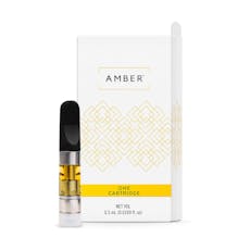 Amber Live Rosin Cartridge 1g Sativa; Chem Dawg
