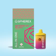 Spherex Distillate AIO 1g; Watermelon Gelato