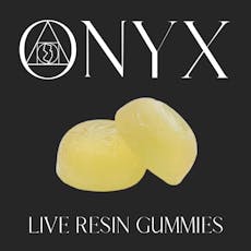 Onyx - Lemon Face - 10 Pack - 100MG Live Rosin Edibles