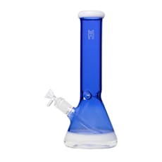 HG 12" Beaker Glass Bong Light Blue