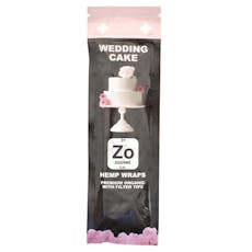 Zooted Hemp Wraps Wedding Cake 2pk