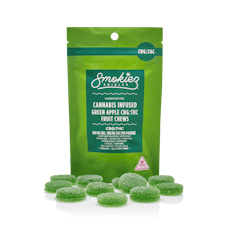 Green Apple 1:1 (THC:CBG) Chews 10mg x 10pk