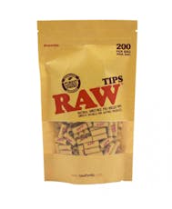 Pre-Rolled Unbleached Rolling Tips | 200 Bag