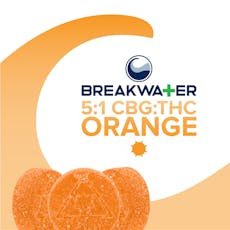 5:1 CBG:THC Orange Gummies (10pk) (100mg)