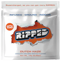 Ripped | Dutch Haze | Infused Ground Flower | 14g