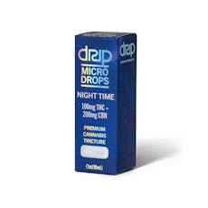 Drip Drops 100 MG Micro Night 1:1 (100 MG THC/200 MG CBN)