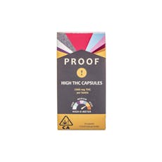 Proof | High THC Capsules 30 Pack (1000mg THC)