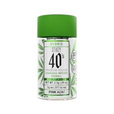 Stiiizy 40's - Pink Acai 5pk - Infused Prerolls - 2.5g
