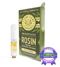 Sweet GMO | Live Rosin Cart | Stone Leaf