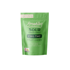 Sour Green Apple | 1:1 THC:CBG Gummies 100mg (10ct)