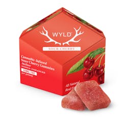 Sour Cherry Indica Gummies 10pc | 100mg