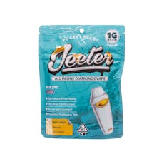 Jeeter | Blue ZKZ Liquid Diamond Indica All-In-One Vape (1g)