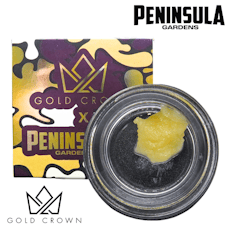 Gold Crown x Peninsula Gardens Lime Headz Budder | 1g