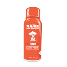 Major: Infused Beverage | Apple Peach | Shot | 100mg