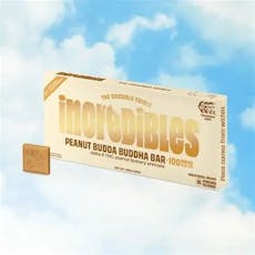 Incredibles Edibles Chocolates 10pk/100mg- Peanut Budda Buddha