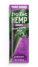 ZIG ZAG | Papers | 2 Pack | Infused Cones Grand Daddy Purple