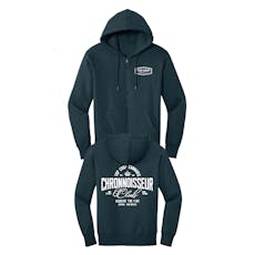 Top Crop Apparel - Chron Club Zip-Up - Navy - L
