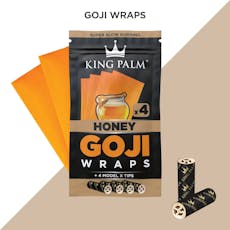 King Palm Goji Wraps - Honey 4pk