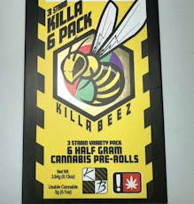 Killa Beez 6pk - Sour Lemons/Purple Queen/Gary Payton