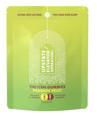 1:1 THC+CBN - 100MG Passion Fruit Gummies