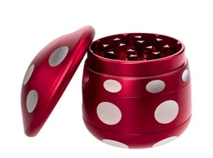 Red | 59mm Mind Melter Mushroom Grinder