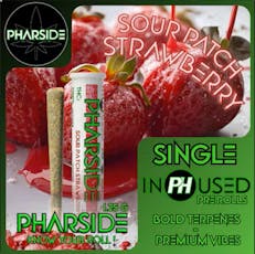 Pharside - 1.25g Infused Pre-Roll - Sour Patch Strawberry