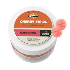 Cherry Pie OG Live Resin Gummies 10mg x 10pk