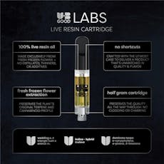 Wedding C. (Hybrid) - Live Resin Cart - 0.5g