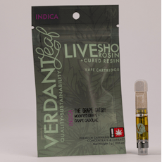 Muffin Parfait | 1g | 80/20 | Live Rosin/Cured Resin | Cartridge