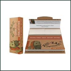 Zig-Zag | Unbleached Rolling Papers | 1 1/4 | 50 Papers and Tips