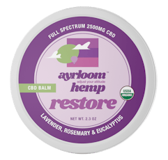 Ayrloom | Restore Balm | thc:cbd 1:1 | 2.3oz | 1000mg
