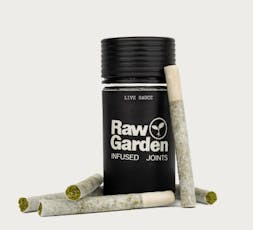 Green Crack Infused Preroll 5-Pack by Raw Garden 2.85g