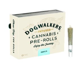 DOGWALKERS BROWNIE SCOUT 5PK INFUSED PRE-ROLLS 2.25G