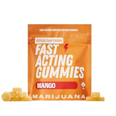 Mango Fast-Acting Nano Gummies (100mg)