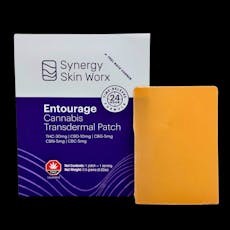 Synergy Skin Worx: Patch | Entourage Transdermal | 30mg THC : 10mg CBD : 5mg CBG : 5mg CBN : 5mg CBC