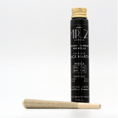 MR. Z Craft Cannabis | 1g Black Martini Preroll