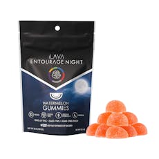 Entourage Night Gummies 100mg - Watermelon