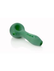 Sandblasted Spoon Mint Green 4" Pipe