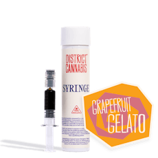 District Cannabis | RSO Syringe | Grapefruit Gelato | 1g