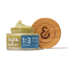 Releaf: THC Rich | Topical | Balm | 1:3 (CBD:THC) | 90mg | Hybrid | Papa & Barkley