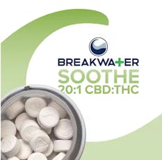 Breakwater - Soothe CBD:THC - 20 Pack Lozenges