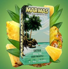 NWCS Marmas Sour Pineapple Sativa 10pk 100mg
