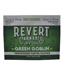Revert | Green Goblin | Kief Infused Ground Flower | 14g | Sativa | 31.5% THC